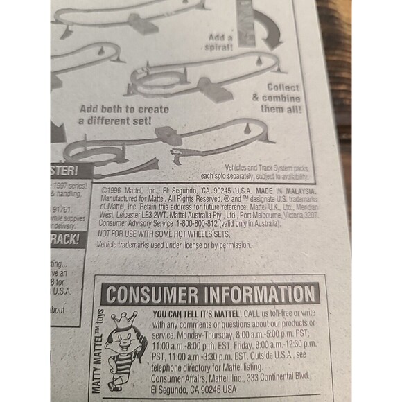 Vintage NOS NEW Hot Wheels Rockin' Rods Series 3 of 4 1996 #569 - Picture 7 of 7